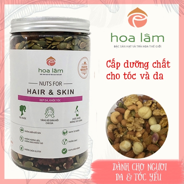 Nuts for Hair & Skin - Đẹp da khỏe tóc - Hạt Dinh Dưỡng Hoa Lâm - Công Ty CP Hạt Hoa Lâm